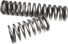 Associated Spring Raymond - 38.1mm OD, 7.62mm Wire, 4-1/2" Free Length, Compression Spring - 1625 Lb Spring Rating, 4878.9 N Max Work Load, Chrome Alloy Steel - Caliber Tooling