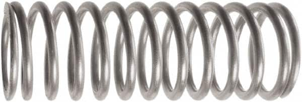 Associated Spring Raymond - 43.2mm OD, 3.2mm Wire, 275mm Free Length, Compression Spring - 7.6 Lb Spring Rating, 288.32 N Max Work Load, Music Wire - Caliber Tooling