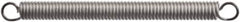 Associated Spring Raymond - 19.05mm OD, 162.98 N Max Load, 65.53mm Max Ext Len, Stainless Steel Extension Spring - 96.2 Lb/In Rating, 5.22 Lb Init Tension, 57.15mm Free Length - Caliber Tooling