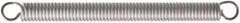 Associated Spring Raymond - 20mm OD, 244.07 N Max Load, 146.4mm Max Ext Len, Stainless Steel Extension Spring - 23.32 Lb/In Rating, 8.26 Lb Init Tension, 95.8mm Free Length - Caliber Tooling