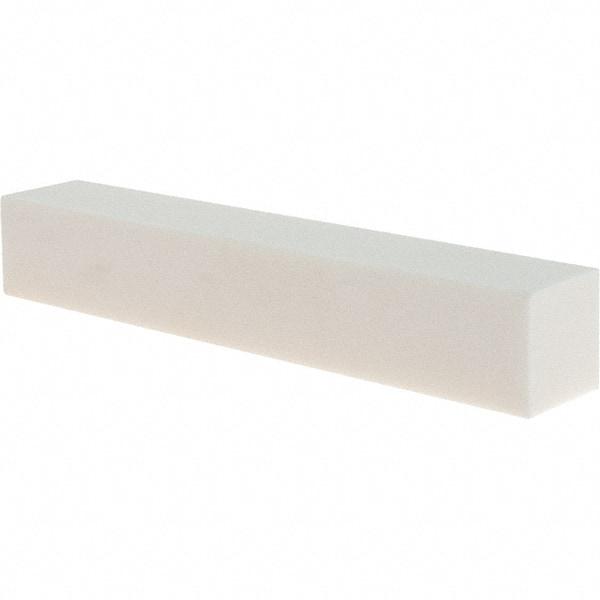 Made in USA - 150 Grit Silicon Carbide Rectangular Dressing Stick - 6 x 1 x 1, Medium Grade, Vitrified Bond - Caliber Tooling