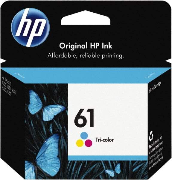 Hewlett-Packard - Multi-Colored Ink Cartridge - Use with HP Deskjet 1000, 1050, 1055, 2050, 3000, 3050, 3050A, 3052A, 3054A - Caliber Tooling