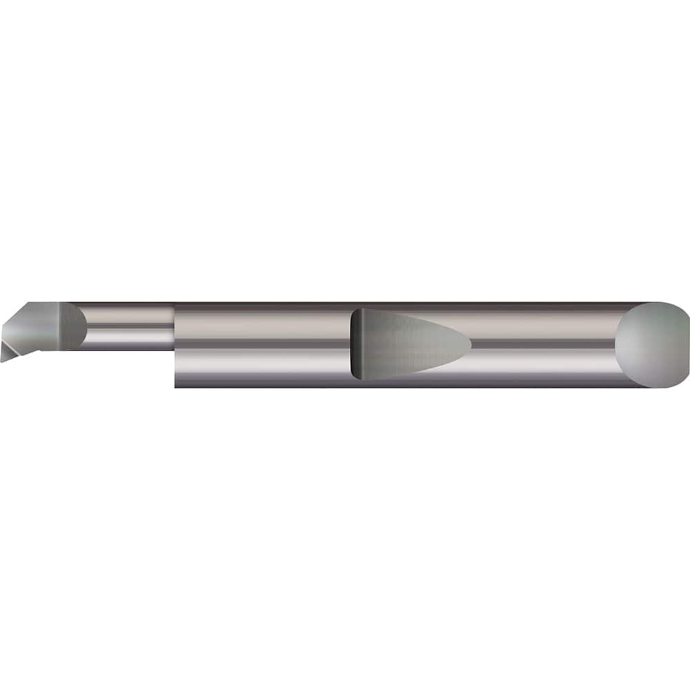 Micro 100 - Boring Bars; Minimum Bore Diameter (Decimal Inch): 0.0500 ; Maximum Bore Depth (Decimal Inch): 0.2000 ; Material: Solid Carbide ; Boring Bar Type: Boring ; Shank Diameter (Decimal Inch): 0.1875 ; Shank Diameter (Inch): 3/16 - Exact Industrial Supply