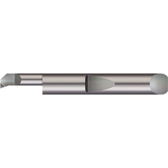 Micro 100 - Boring Bars; Minimum Bore Diameter (Decimal Inch): 0.2000 ; Maximum Bore Depth (Decimal Inch): 1.0000 ; Maximum Bore Depth (Inch): 1 ; Material: Solid Carbide ; Boring Bar Type: Boring ; Shank Diameter (Decimal Inch): 0.2500 - Exact Industrial Supply