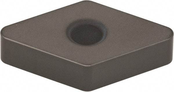 Kennametal - DNGX434 Grade KB1340 CBN Turning Insert - Uncoated, 55° Diamond, 1/2" Inscr Circle, 3/16" Thick, 1/16" Corner Radius - Caliber Tooling