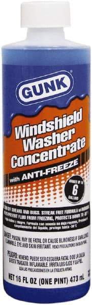 Gunk - Windshield Washer Fluid - 16 oz Bottle - Caliber Tooling