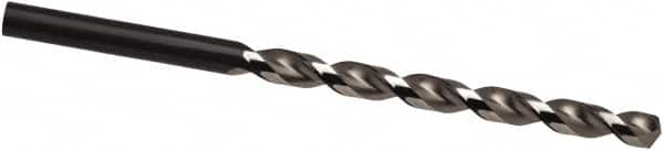 Taper Length Drill Bit: 0.4016″ Dia, 130 ° Bright/Uncoated, RH Cut, Parabolic Flute, Straight Shank, Series 535