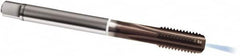 Guhring - M16x2.00 Metric, 4 Flute, TiAlN Finish, Cobalt Spiral Point Tap - Modified Bottoming Chamfer, Right Hand Thread, 110mm OAL, 6HX Class of Fit, Series 319 - Exact Industrial Supply