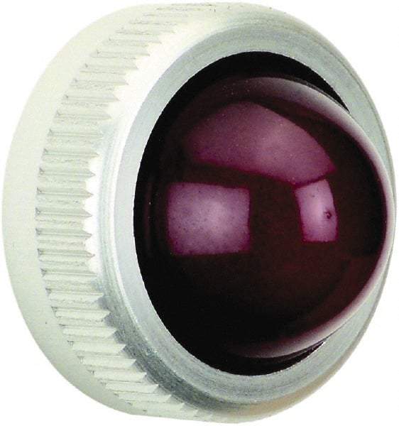 Schneider Electric - Round Pilot and Indicator Light Lens - Red - Caliber Tooling