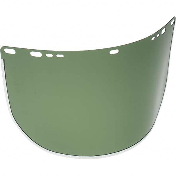 Jackson Safety - Green Acetate Face Shield - Exact Industrial Supply