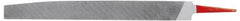 Simonds File - 4" Long, Second Cut, Knife American-Pattern File - Double Cut, Tang - Caliber Tooling