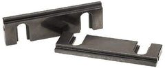 Snap Jaws - 6" Wide x 1-3/4" High x 1/2" Thick, Step Vise Jaw - Steel, Fixed Jaw, Compatible with 6" Vises - Caliber Tooling