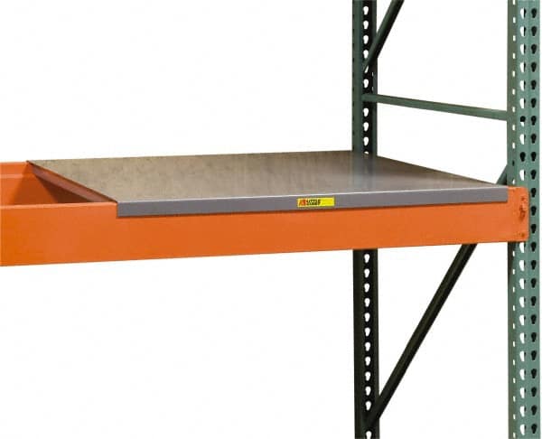 Little Giant - 58" Wide, 2 High, Open Shelving Accessory/Component - 36" Long, Use with Pallet Racks - Caliber Tooling