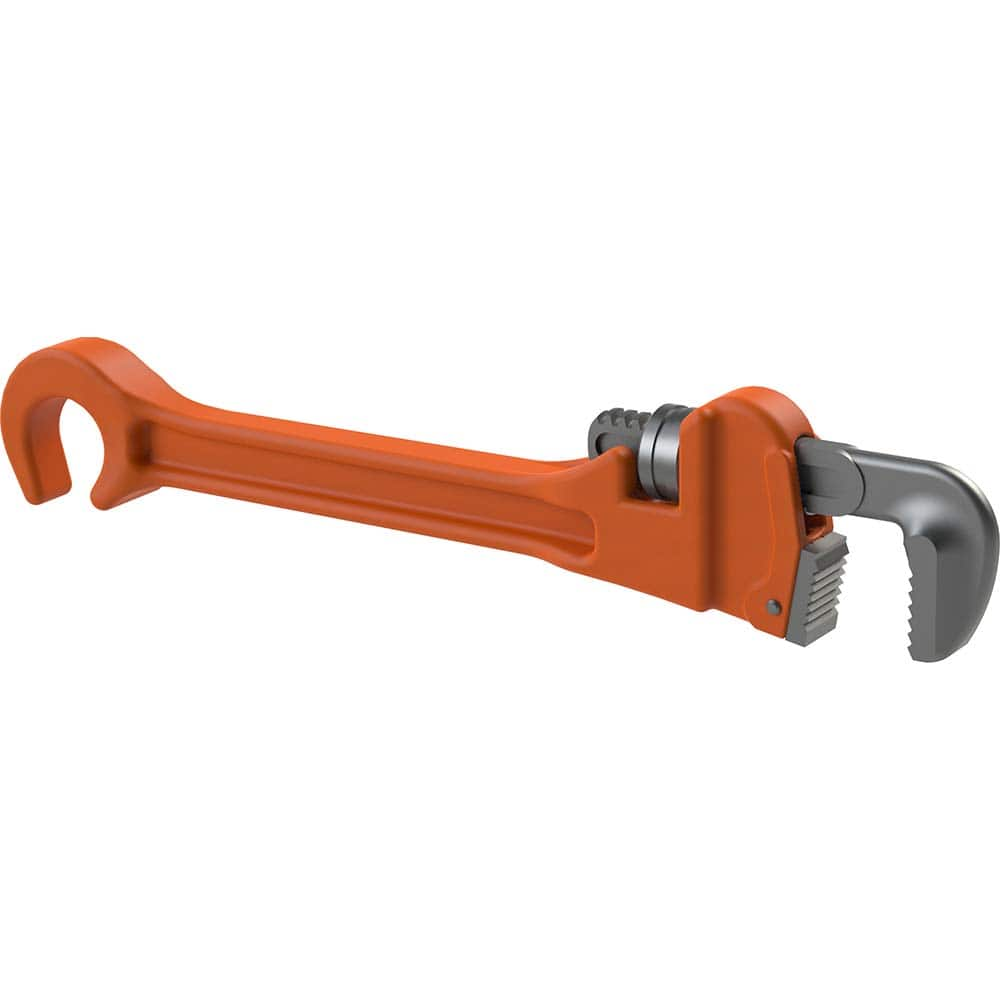 Petol - Pipe Wrenches; Type: Pipe Wrench ; Maximum Pipe Capacity (Inch): 1.5 ; Overall Length (Inch): 10 ; Material: Steel - Exact Industrial Supply