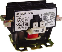 Square D - 2 Pole, 20 Amp Inductive Load, Definite Purpose Contactor - 30 Amp Resistive Rating - Caliber Tooling