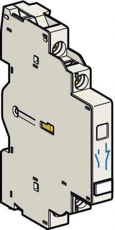 Schneider Electric - Circuit Breaker Auxiliary Contact Block - Use with GV2L, GV2LE, GV2ME, GV2P, GV2RT, GV3L, GV3P, TeSys - Caliber Tooling