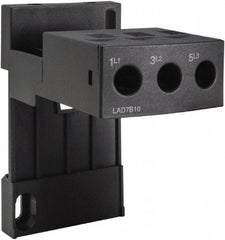 Schneider Electric - 38 Amp Circuit Breaker Terminal Block - Use with TeSys, TeSys D - Caliber Tooling