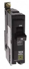 Square D - 25 Amp, 240 VAC, 1 Pole, Bolt On Miniature Circuit Breaker - 14-8 AWG - Caliber Tooling