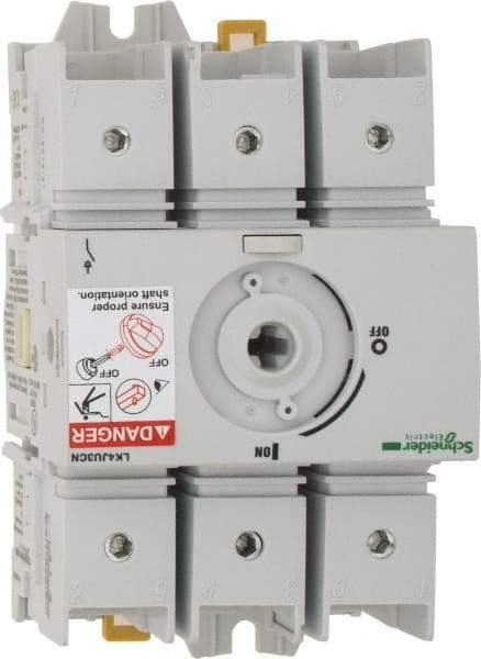 Schneider Electric - 600VAC at 50/60 Hz, 3 Pole, Nonfused Cam & Disconnect Switch - 3.13 Inch Wide x x 4.92 Inch High x x 2.52 Inch Deep - Caliber Tooling