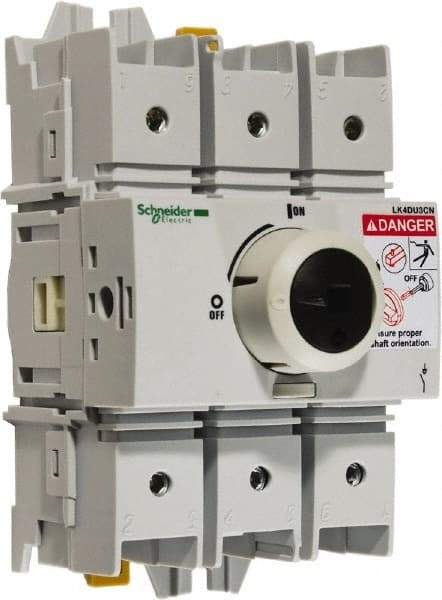 Schneider Electric - 600VAC at 50/60 Hz, 3 Pole, Nonfused Cam & Disconnect Switch - 3.13 Inch Wide x x 4.92 Inch High x x 2.52 Inch Deep - Caliber Tooling