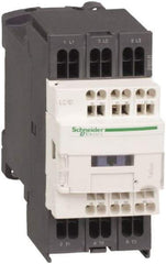 Schneider Electric - 3 Pole, 24 Coil VDC, 18 Amp at 440 VAC and 25 Amp at 440 VAC, Nonreversible IEC Contactor - 1 Phase hp: 1 at 115 VAC, 3 at 230/240 VAC, 3 Phase hp: 10 at 460/480 VAC, 15 at 575/600 VAC, 5 at 200/208 VAC, 5 at 230/240 VAC - Caliber Tooling