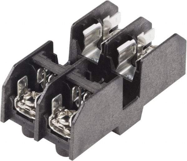 Square D - 2 Pole, 600 Volt, 30 Amp, Surface Mount Fuse Holder - Compatible with CC Class Fuse - Caliber Tooling