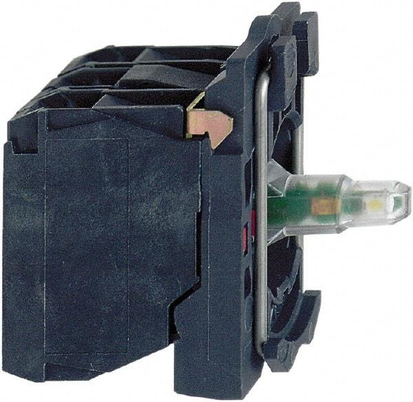 Schneider Electric - 110-120 V Orange Lens LED Indicating Light - Screw Clamp Connector, Vibration Resistant - Caliber Tooling