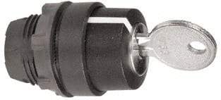 Schneider Electric - 22mm Mount Hole, 2 Position, Key Operated, Selector Switch Only - Black, Maintained (MA), Shock, Vibration and Water Resistant - Caliber Tooling