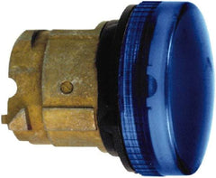 Schneider Electric - Blue Lens Pilot Light - Round Lens, Shock Resistant, Vibration Resistant, Water Resistant - Caliber Tooling