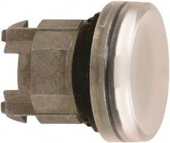 Schneider Electric - White Lens LED Pilot Light - Round Lens, Shock Resistant, Vibration Resistant, Water Resistant - Caliber Tooling