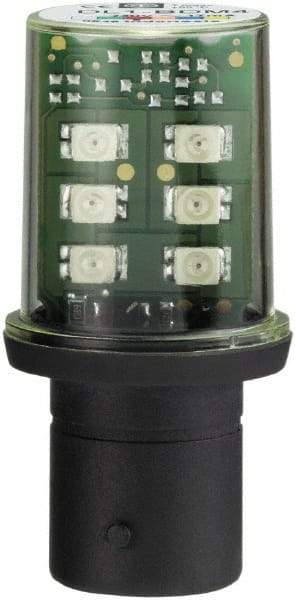 Schneider Electric - Blue, Visible Signal Replacement LED Bulb - For Use with Beacon, Indicator Bank - Caliber Tooling