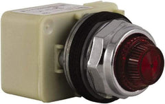 Schneider Electric - Red Lens Indicating Light - Screw Clamp Connector - Caliber Tooling