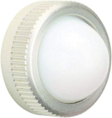 Schneider Electric - Round Pilot and Indicator Light Lens - White - Caliber Tooling