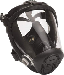 North - Series RU6500, Size L Full Face Respirator - 5-Point Suspension, Threaded Connection - Caliber Tooling