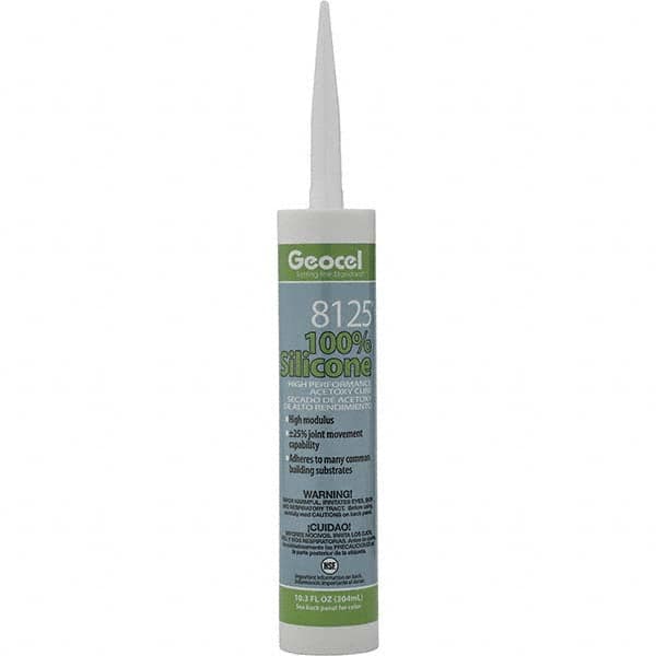 Geocel - 10.3 oz Tube Black Silicone Cure Sealant - Outdoor - Caliber Tooling