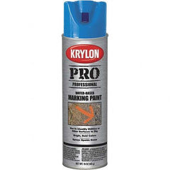 Krylon - 15 fl oz Blue Marking Paint - Water Base Formula - Caliber Tooling