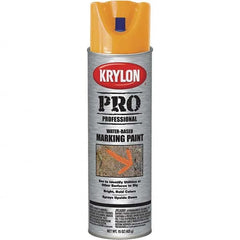 Krylon - 15 fl oz Orange Marking Paint - Water Base Formula - Caliber Tooling