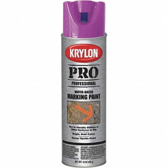 Krylon - 15 fl oz Purple Marking Paint - Water Base Formula - Caliber Tooling