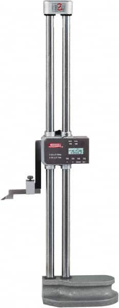 SPI - 24" Electronic Height Gage - 0.001" Resolution, Accurate to 0.0015", Digital Display - Caliber Tooling