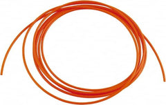 Acorn Engineering - 0.065" ID x 1/8" OD, 0.03" Wall Thickness, 10' Long, Polyethylene Tube - Orange - Caliber Tooling