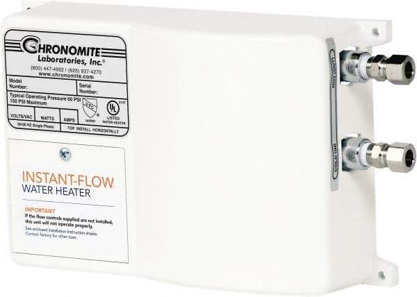 Chronomite - 120 Volt Electric Water Heater - 2.4 KW, 20 Amp, 12 Wire Gauge - Caliber Tooling