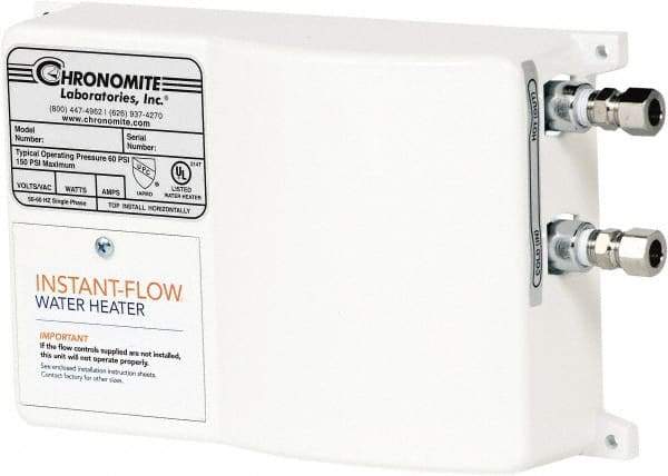 Chronomite - 277 Volt Electric Water Heater - 8.31 KW, 30 Amp, 10 Wire Gauge - Caliber Tooling