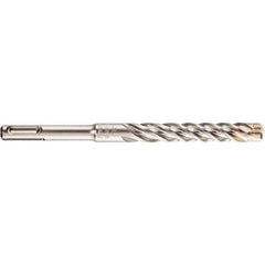 1/4″ Diam, SDS-Plus Shank, Carbide-Tipped Rotary & Hammer Drill Bit 9″ Usable Length, 10″ OAL