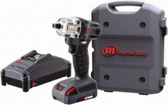 Ingersoll-Rand - 1/2" Drive 20 Volt Pistol Grip Cordless Impact Wrench & Ratchet - 1,900 RPM, 2,900 BPM, 160 Ft/Lb Torque, 1 Lithium-Ion Battery Included - Caliber Tooling