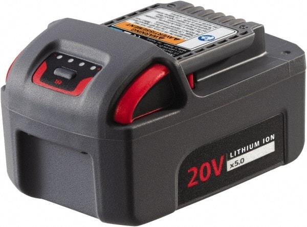 Ingersoll-Rand - 20 Volt Lithium-Ion Power Tool Battery - 5 Ahr Capacity, 170 min Charge Time, Series IQV - Caliber Tooling