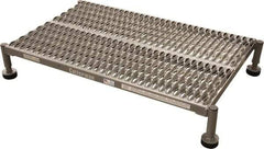 Cotterman - 53" 1 Step Platform - Work Platform, 800 Lb Capacity, 26" Base Width x 6" Base Depth, Grip Strut - Caliber Tooling