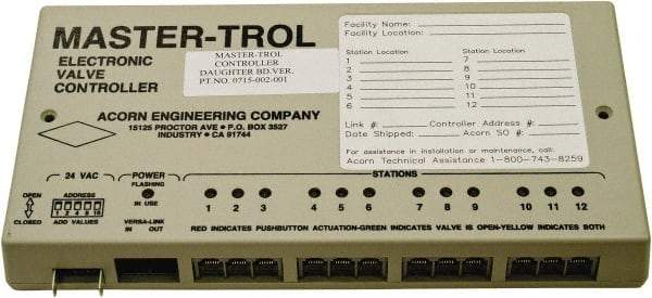 Acorn Engineering - Wash Fountain Electronic Valve Controller - For Use with Acorn Washfountains - Caliber Tooling