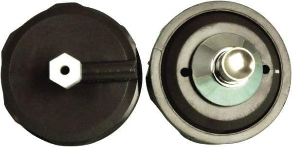 Acorn Engineering - Faucet Replacement Back Outlet Push Button Assembly - Use with Acorn Air-Trol Valves - Caliber Tooling