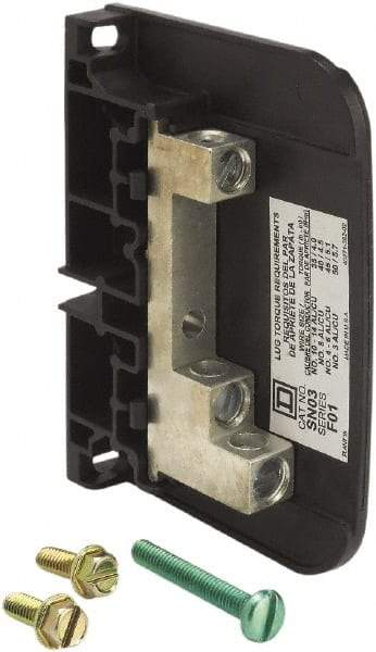 Square D - Safety Switch Accessories Switch Accessory Type: Neutral Block For Use With: Heavy Duty Safety Switches Series F1, F5, & F6 - Caliber Tooling