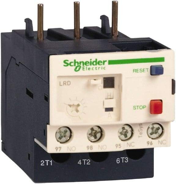 Schneider Electric - 30 to 38 Amp, 690 VAC, Thermal IEC Overload Relay - Trip Class 10A, For Use with LC1D32 and LC1D38 - Caliber Tooling